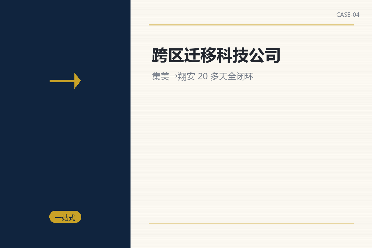 跨区迁移科技公司:税务差点留在老地方
